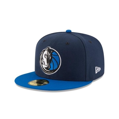 Blue Dallas Mavericks Hat - New Era NBA 2Tone 59FIFTY Fitted Caps USA9140635